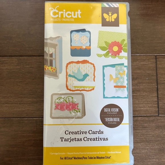 Cricut Project Creative Cards Cartridge - Picture 1 of 3